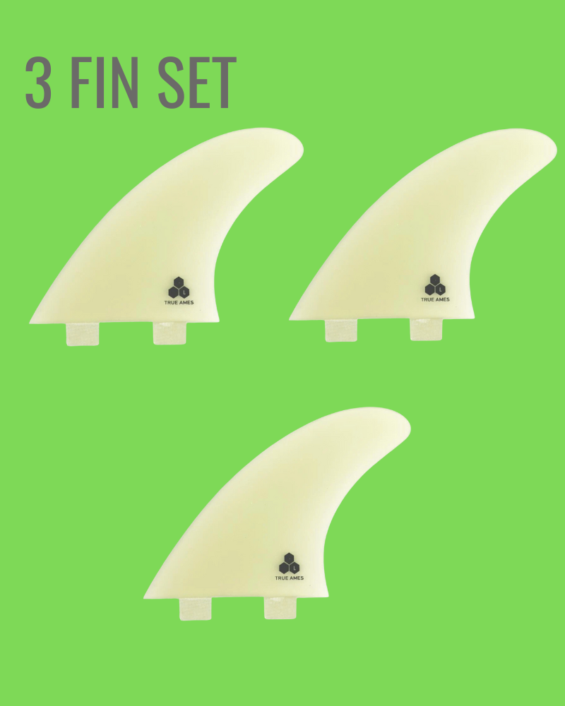 Channel Islands Tri Large - FCS Compatible (Solid Fiberglass)