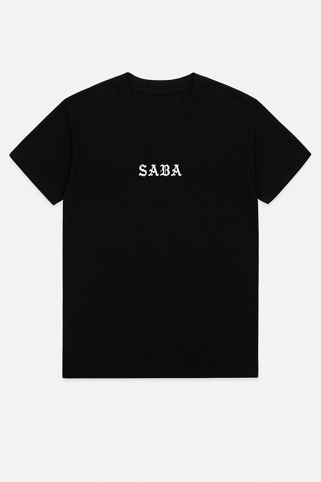 Heavyweight SABA Tee-JET BLACK