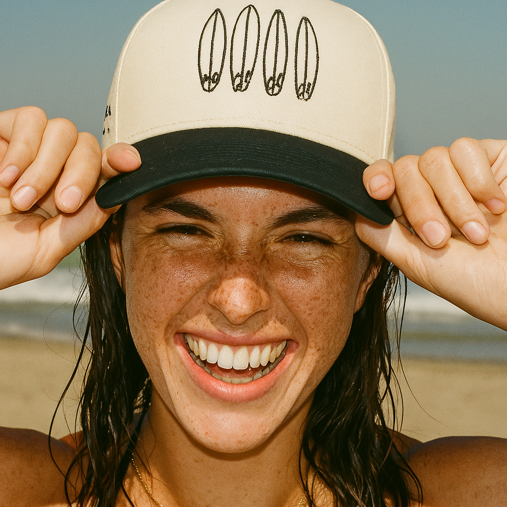 Quiver canvas embroidered hat