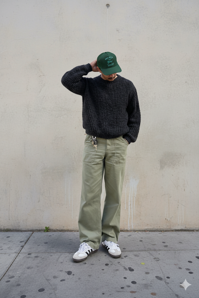 Wicked good coffee trucker- forrest green