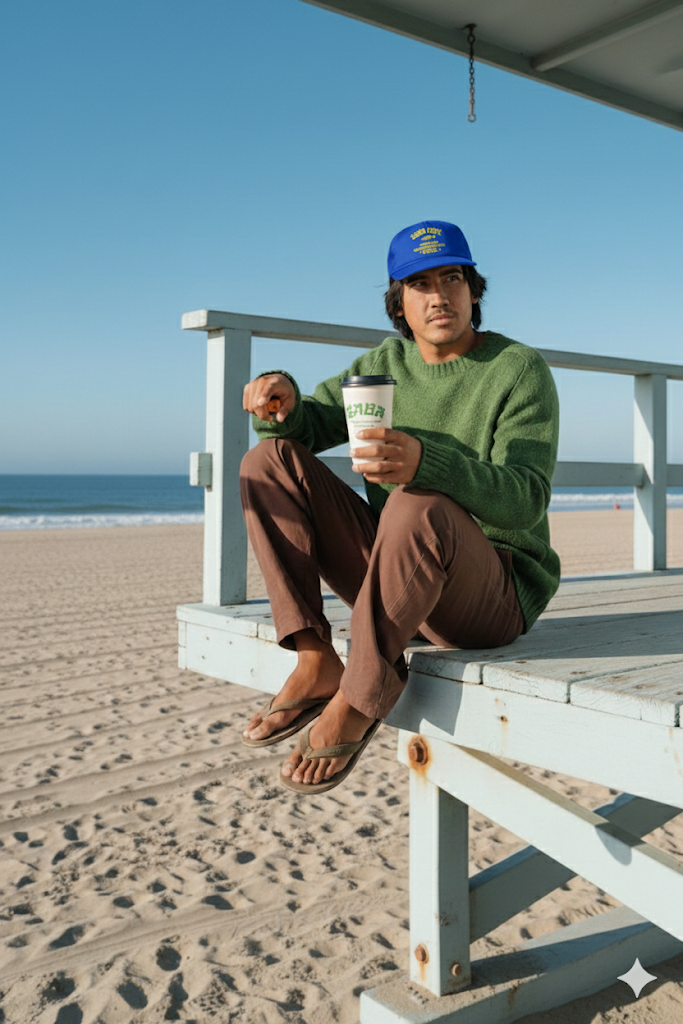 Saba Cafe Trucker Hat – Royal Blue