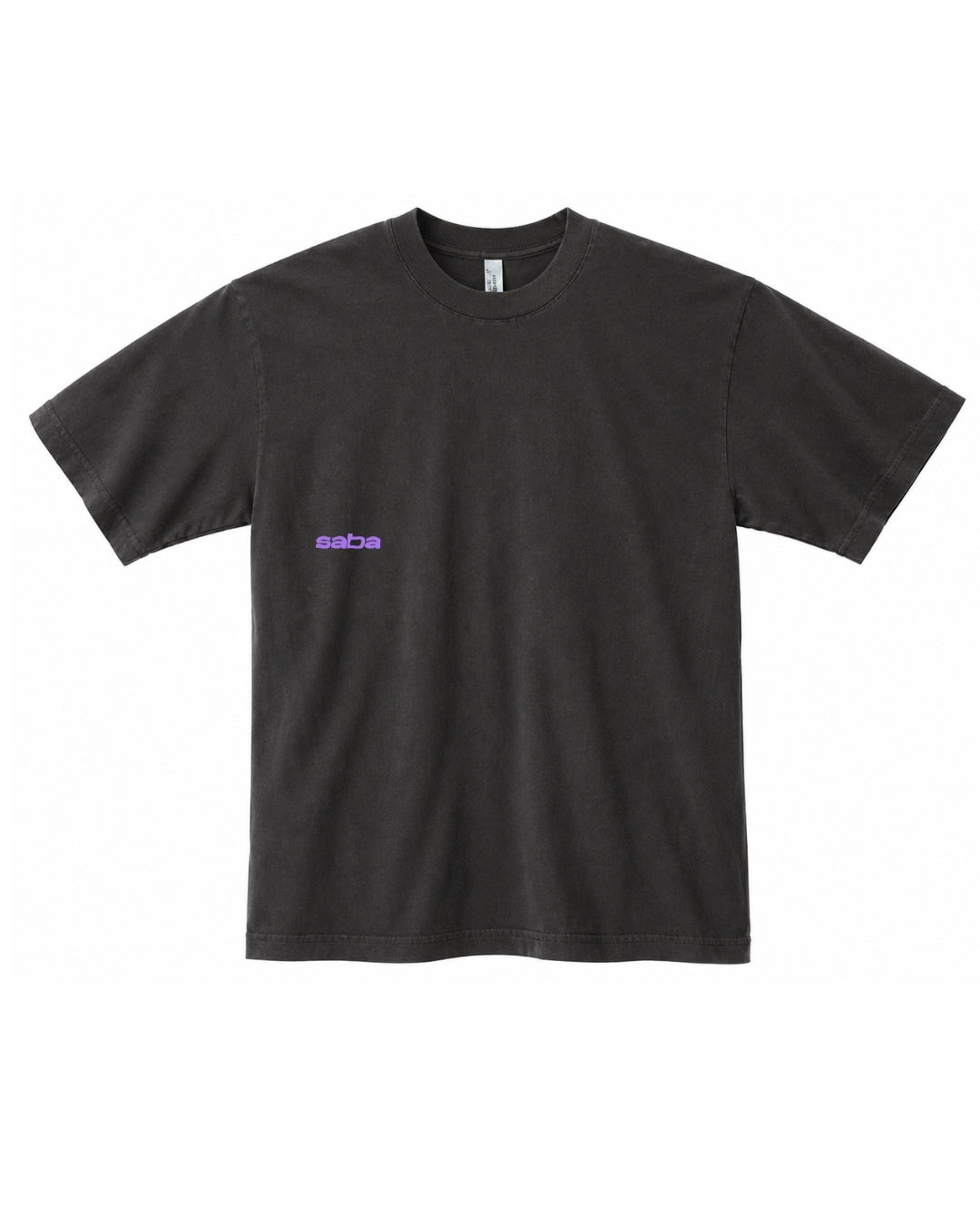 LOGO TEE IN VINTAGE BLACK