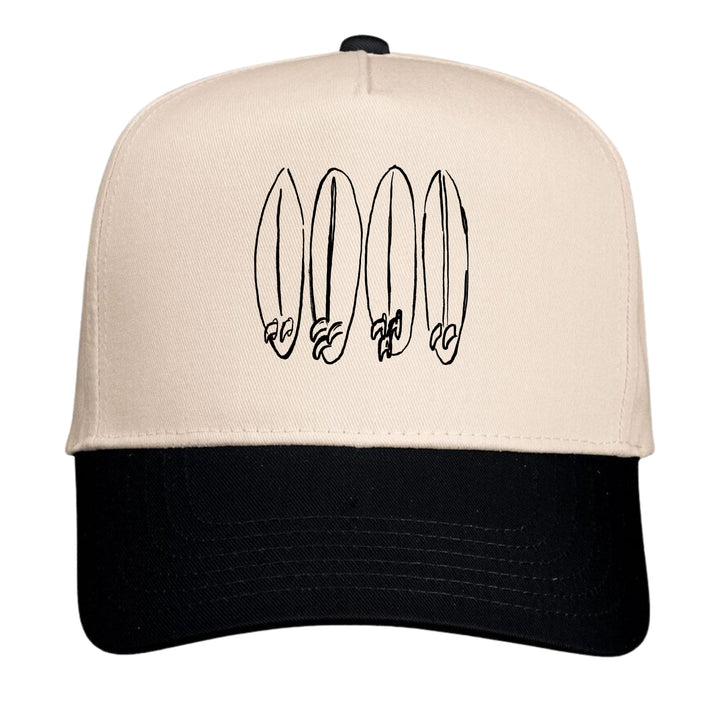 Quiver canvas embroidered hat