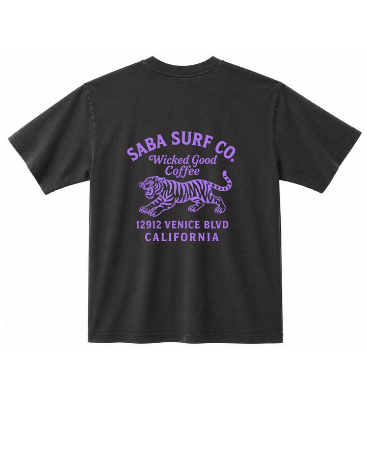 LOGO TEE IN VINTAGE BLACK