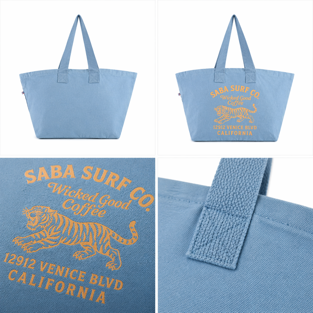 SUMMER TOTE IN BLUE