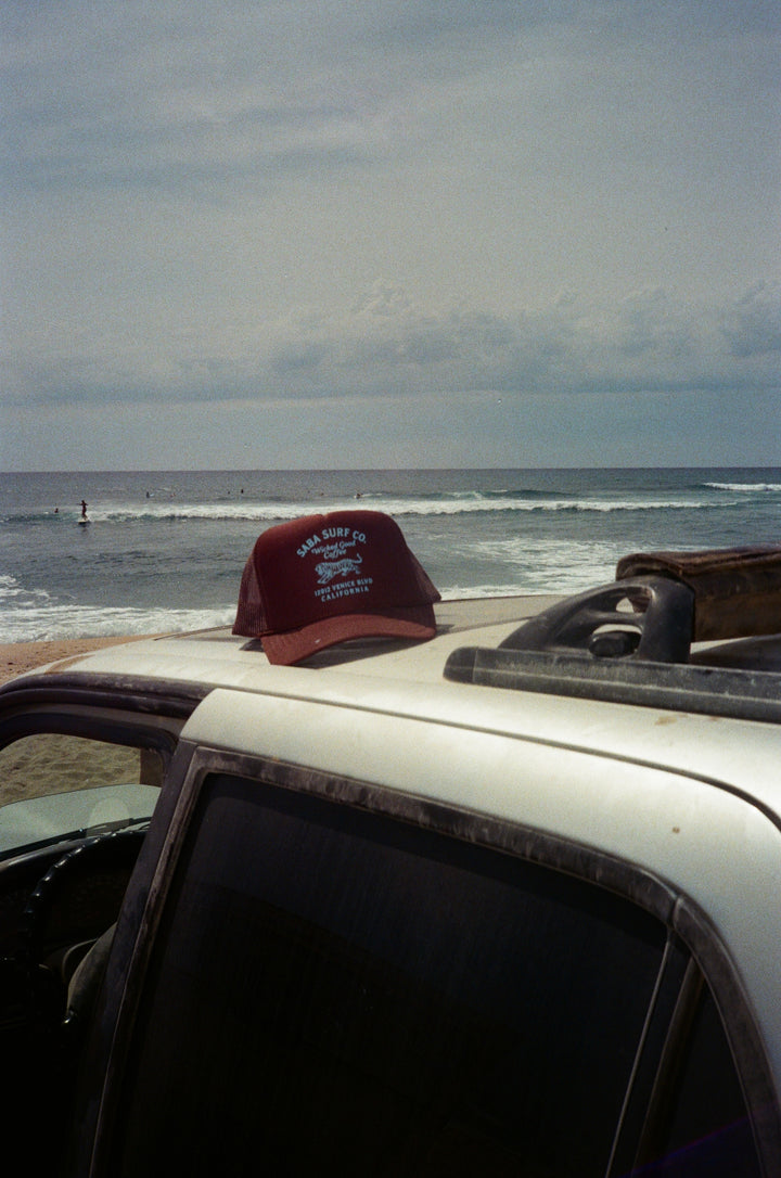 Wicked good coffee trucker- coffee brown