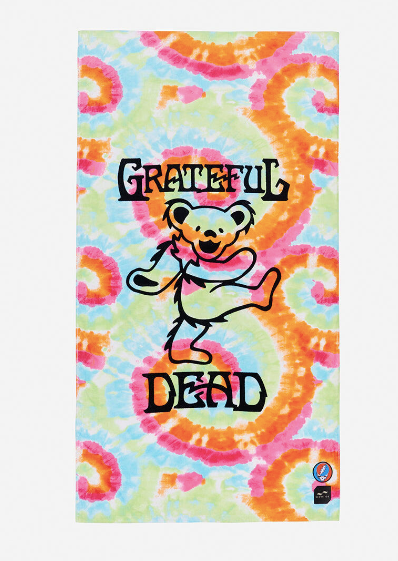 The Groove Beach Towel (The-Groove-Beach-Towel-Grateful-Dead-X-Slowtide)