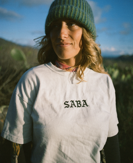 Heavyweight SABA Tee- Natural Sand