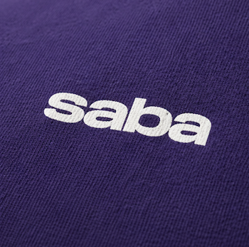LOGO TEE IN PURPLE