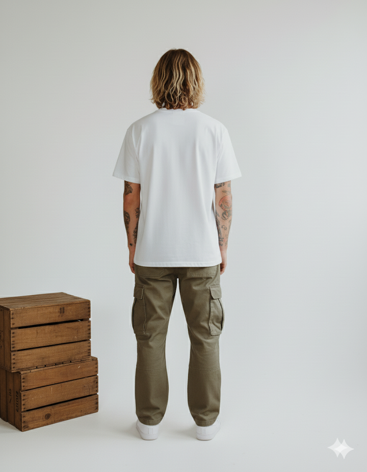 Heavyweight SABA Tee- Natural Sand